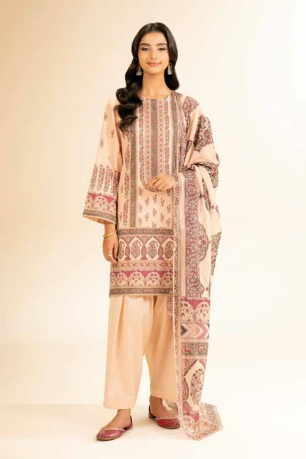 Bana Dora 3pc Nishat Lawn R-42501208